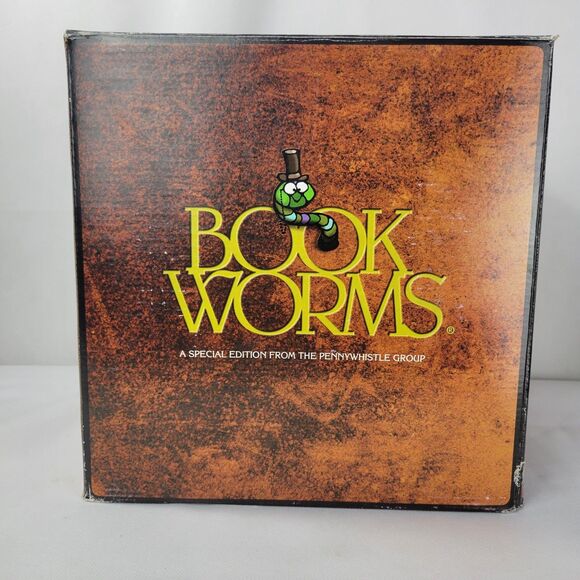 Rare Alice in Wonderland Sculpture Figurine Book Worms The Penny Whistle Group - Picture 16 of 16